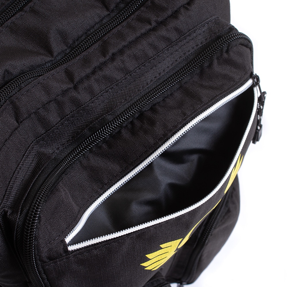 O Wings, MCM Group, Black, Backpack, Accessories, Unisex, 12"x12"x5", Ripstop, Briefcase handle, 827967